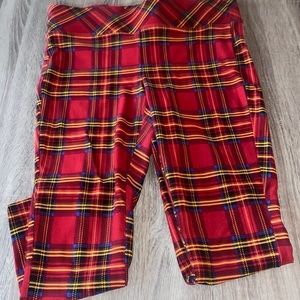 Torrid & Betsy collab plaid pants